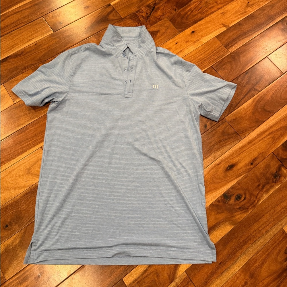Travis Matthew's Men's Light Blue Polo Shirt Never worn medium